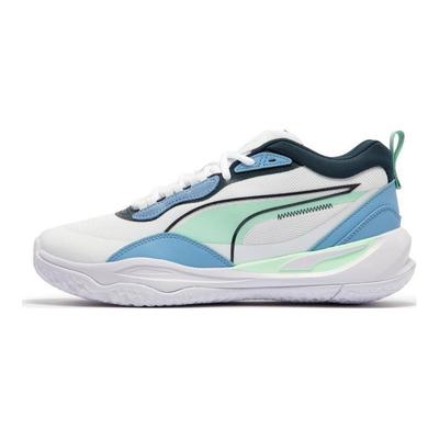Playmaker Pro Fashion Универсальные Нескользящие Прочные Низкие Баскетбольные Кроссовки Унисекс Белый Синий Зеленый 377572-14