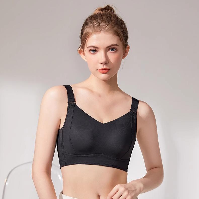 Summer Seamless Bra Women's Thin Underwear Comfortable Without Steel Rings Full Cup Women's Bra