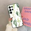 Летние чехлы с узорами кактусов Для Samsung Galaxy S21 S22 S23 S24 S25 Ultra S9 S10 S25 Plus S20 FE S24 FE Чехол