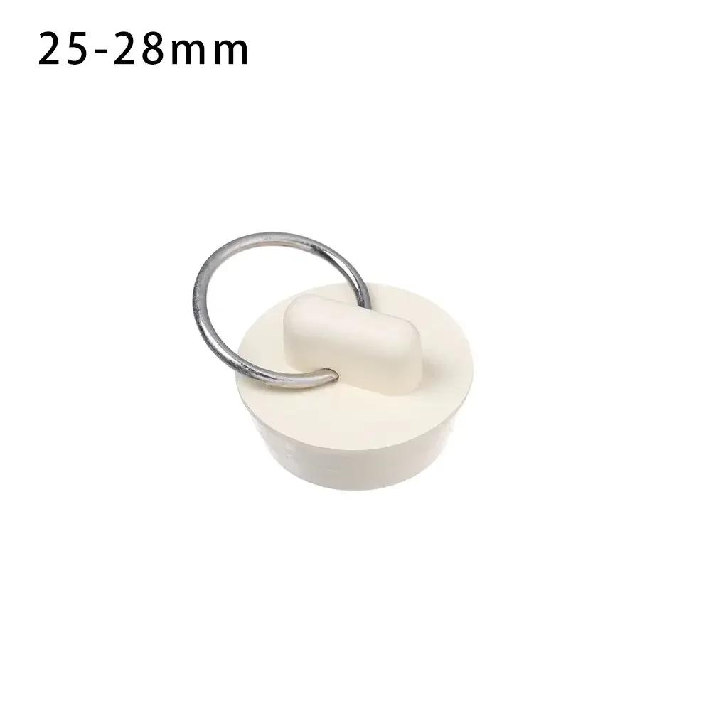 Universal Silicone Bathtub Plug Replacement Anti-clogging Drain Stopper Shower Bath Tub Sink Drains Kitchen Bathroom Accessories