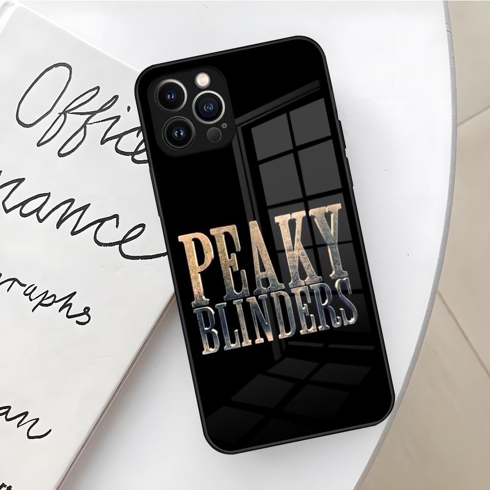 Чехол для телефона Peaky Blinders Томас Шелби для Iphone 16 15 14 12 11 13 Pro Max Mini X Xr Xs Se 8 Puls Стеклянная крышка
