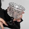 Хрустальный стакан с высокой ножкой Стаканчики для мороженого Десертный стакан Бокал Чашки для напитков Десертная чаша Бокал для вина Питьевые стаканы