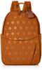 Рюкзак Нейлон Кожа Оранжевый [Tora] Горошек/Корова
