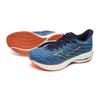 Wave Rider 28 Running Thick Blue X Light Green X 4E Shoes, Jogging, Marathon, Training, Sports, Lightweight, Resilient, Sole, Men's, Red, 27.5