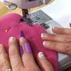 Effortless Open Design Finger Gloves Sewing Finger Pusher Cross Stitch Tools Sewing Accessories