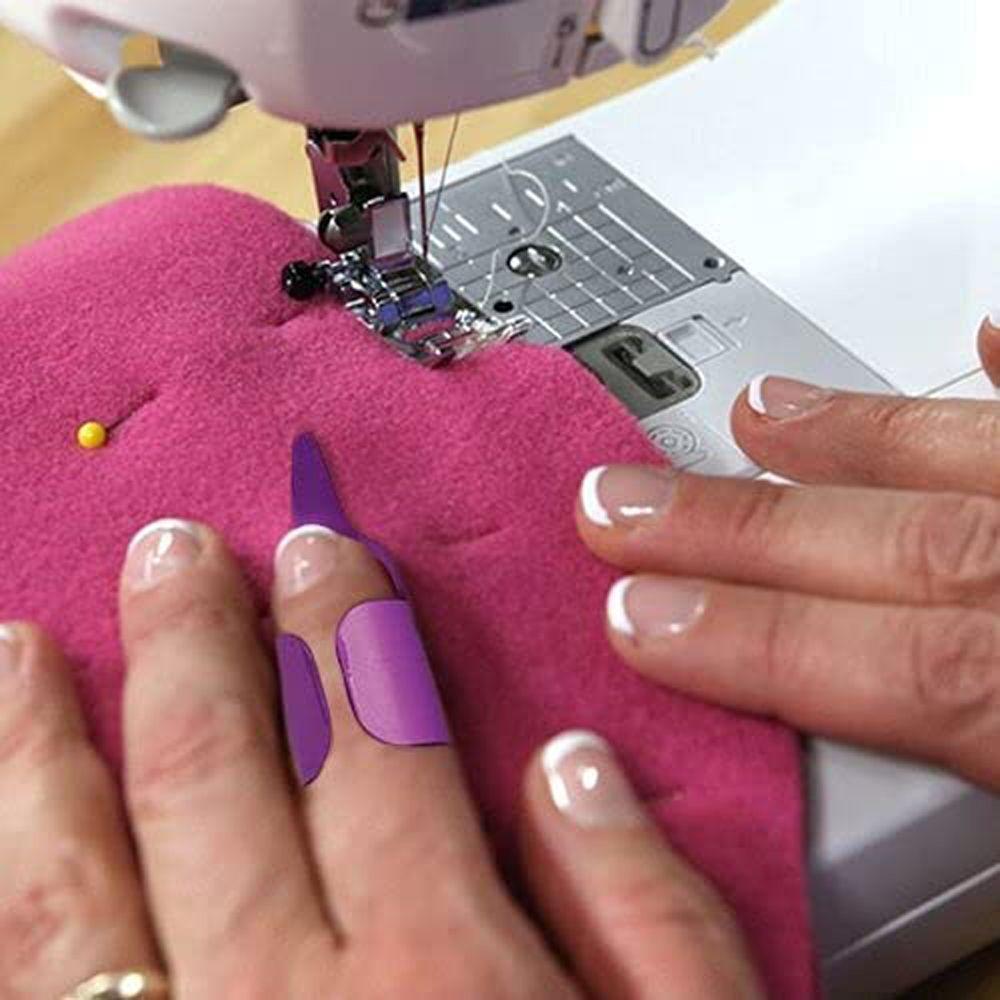 Effortless Open Design Finger Gloves Sewing Finger Pusher Cross Stitch Tools Sewing Accessories