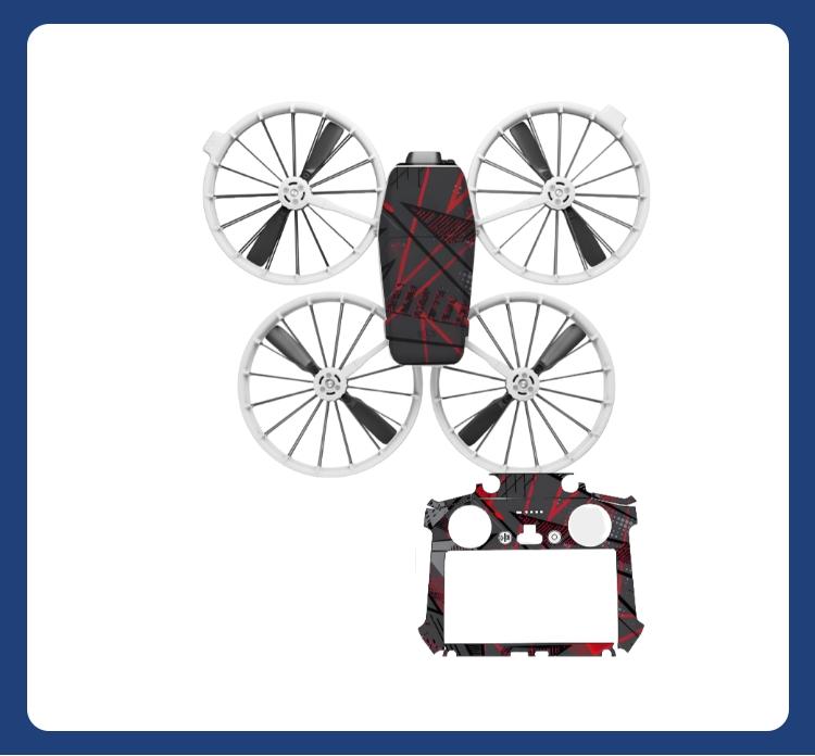 Наклейки для DJI Flip Наклейка на корпус Персонализированная Защитная пленка устойчивая к царапинам