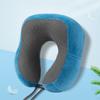 Подушка для путешествий U-образной формы из пены с эффектом памяти, эргономичное соответствие, подголовники для самолета и офиса, снимает давление на шею, в ассортименте различных цветов на выбор