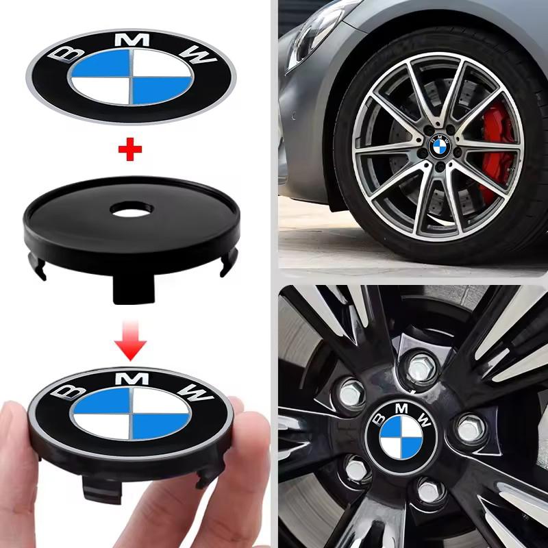 For BMW Series For BMW Car Wheel Center Hub Caps Sticker Auto Emblem Wheel Center Cap X3 X5 M5 M3 E46 E90 E60 F10 E39 F30 E36 G30 E87 E70