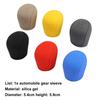 Brake Handle Cover Comfortable Touch Anti-slip Portable Universal Silicon Car Gear Shift Knob Cover for Focus