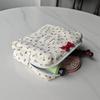 Fruit Print Travel Makeup Storage Organizer Multi-functional Girls Pencil Case Cosmetic Bag