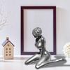 Nude Women Figurine Modern Kneeling Female Statue Model Elegant Body Sculpture Ornament Toy Home Office Desktop Aesthetic Decoration Birthday Gift
