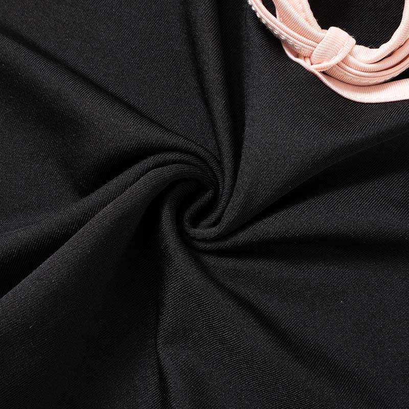 VAYLA Y2k Summer Crop Top Bow Baby Tees Womens Clothes Chic Cute Low Cut Short Sleeve T Shirts Black Sexy Tees