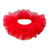 Victorian Ruffled Mesh Detachable False Collar Shawl for Children Girls Retro 3 Layered Tulle Neck Ruff Cosplay Choker