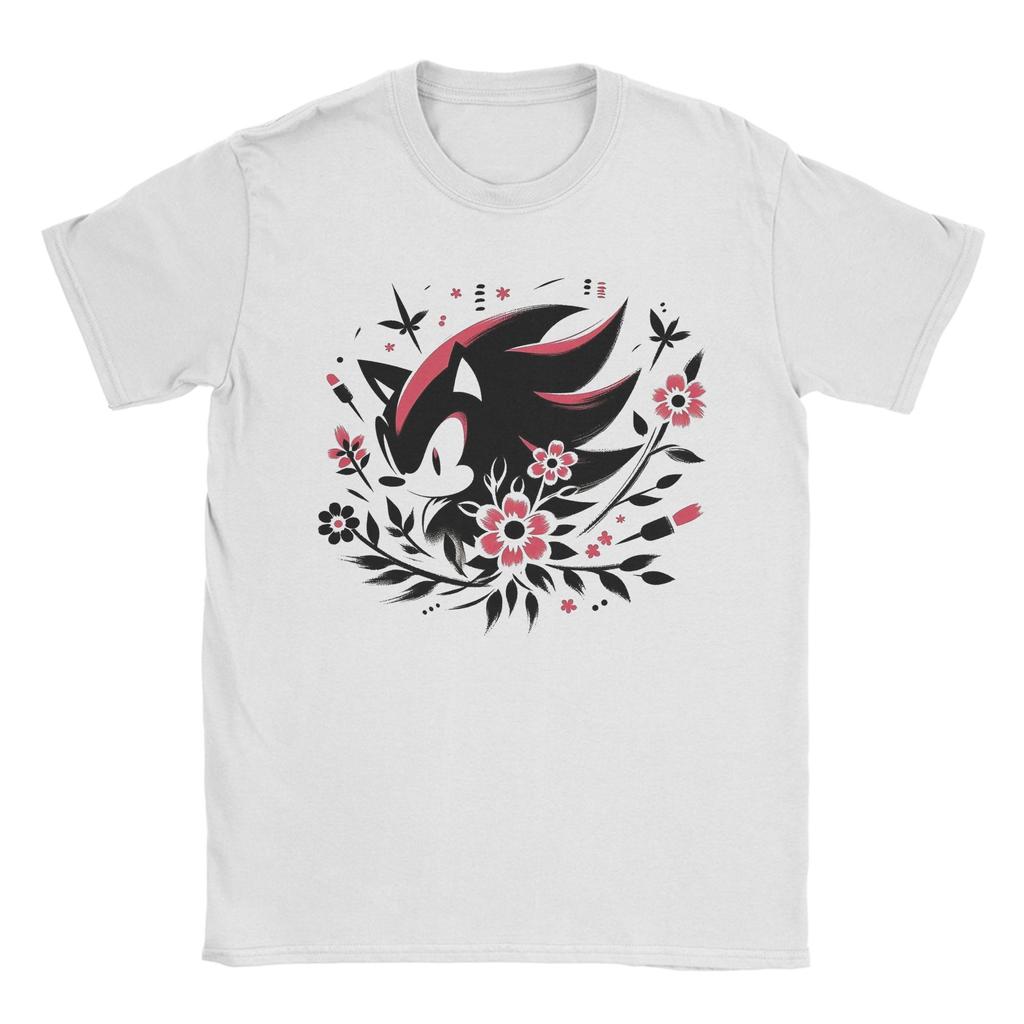 Shadow The Hedgehog T-Shirts Men Novelty Cotton Tees O Neck Short Sleeve T Shirt Gift Idea Clothes
