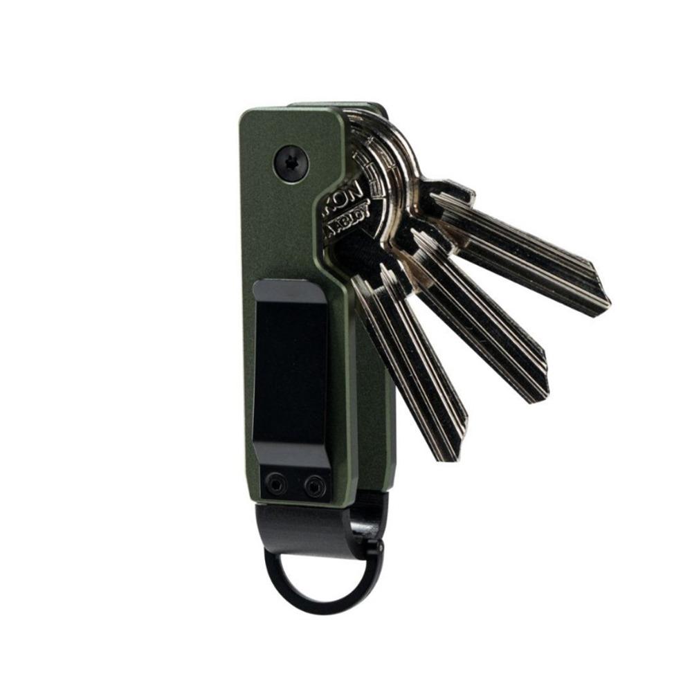 Metal Key Case Holder Holds 2-5 Keys Keys Fob Smart Keychain Outdoor