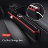 1 PCS PU Leather Car Seat Storage Box Gap Storage Box Car Storage Box Gap Filler Pocket Auto Parts ZH