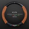 Acura CDX 2016-2021 Ultra-Thin Carbon Fiber Suede Leather Steering Wheel Cover