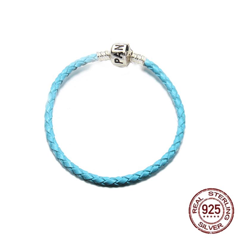 Sale 925 Sterling Silver Fashion Lucky Rope Fit Original Design DIY Women's Charm Jewelry