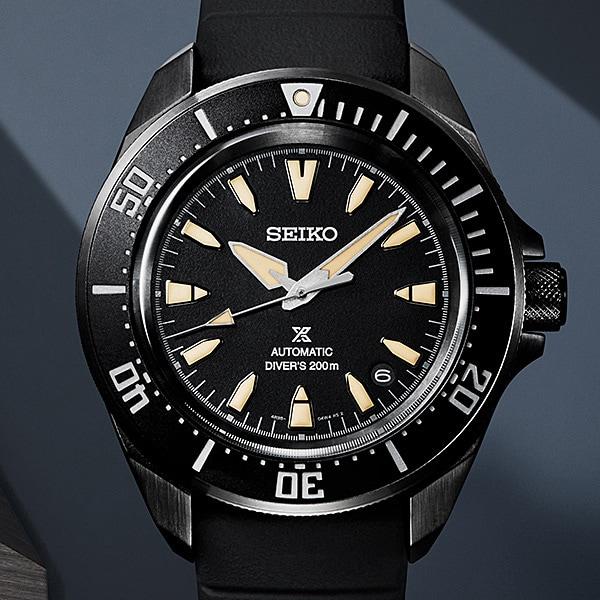 Seiko Men's SBDY133 (PROSPEX DIVER SCUBA Mechanical Men's Silicone Band) Round Watch Black Analog
