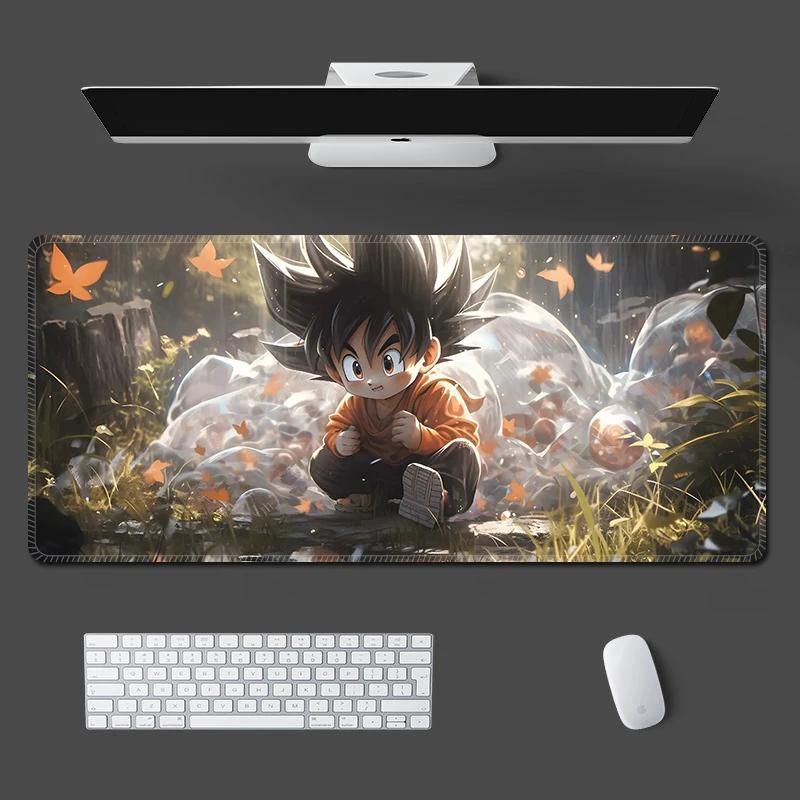 Мужской коврик для мыши кожаный аниме Dragon Ball водонепроницаемый противоскользящий коврик для мыши Сон Гоку настольный коврик настраиваемый с фиксацией коврик для ноутбука коврик для клавиатуры студенческий коврик для письма