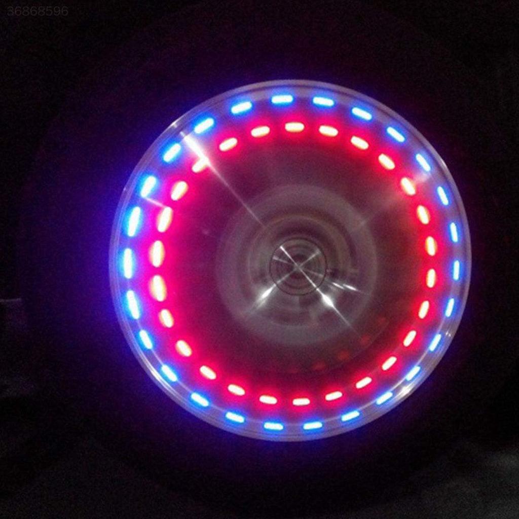 Car Wheel Led Lights, MASO Colorful LED Solar Wheel Hub Tire Lights 4 Modes Flash Wheel Light, Waterproof Tyre Valve Cap Strobe Lamp Kit for Car