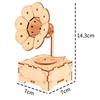 FEOOE детская музыкальная игрушка деревянная головоломка «сделай сам» деревянная трехмерная сборная фонограф Заводная музыкальная шкатулка CJ