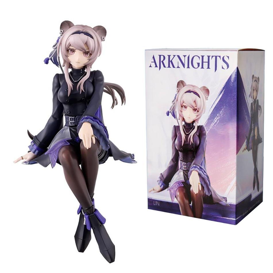 Новая фигурка Arknights Лин Аниме Фигурка-стопор для лапши ПВХ Фигурка действия Модель Коллекция Настольное украшение Фигурка Игрушка Подарки для детей