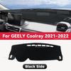 For GEELY COOLRAY   Accessories Car Dashboard Cover Mat Artificial leather Sun Shade Pad trument Panel Carpet