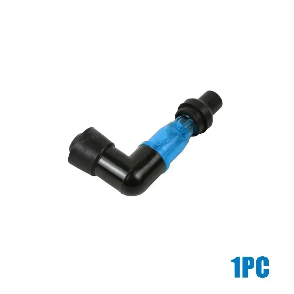1 шт. мотоцикл 3 цвета 90 градусов мигающий колпачок свечи зажигания зажигания высокого давления колпачок вспышки колпачок свечи зажигания мотоциклетное оборудование