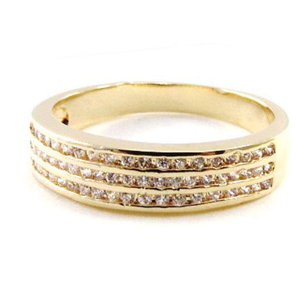 Gold Plated Wedding Ring 'Goddess'