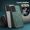 Магнитный кожаный чехол из овчины для Samsung Galaxy A53 5G A52s A51 A52 A71 A13 A12 A21s A31 A73 A72 A22 A50 A33 Задняя крышка
