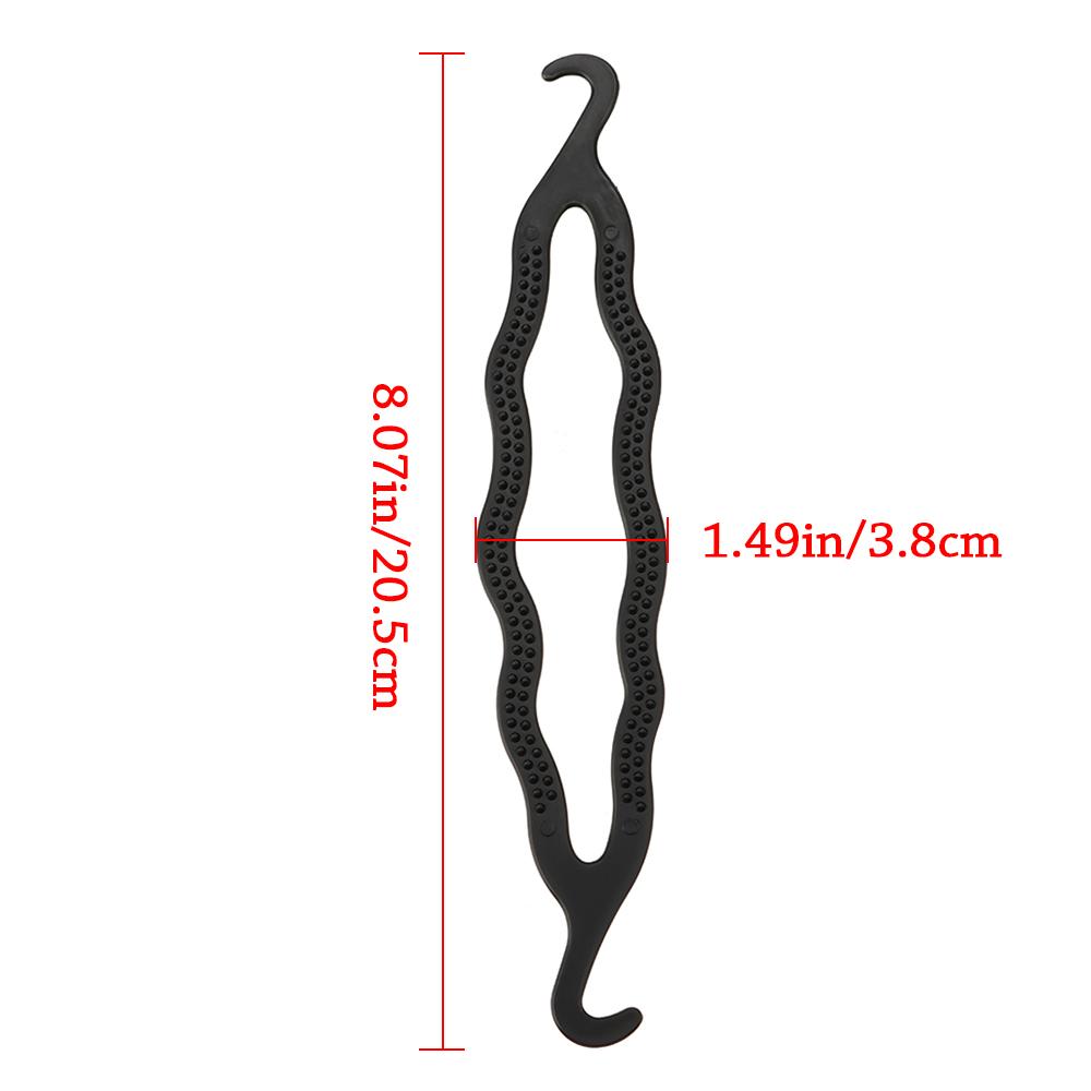 Fashion Black Magic Bun Maker Stick Hair Twist Styling Clip