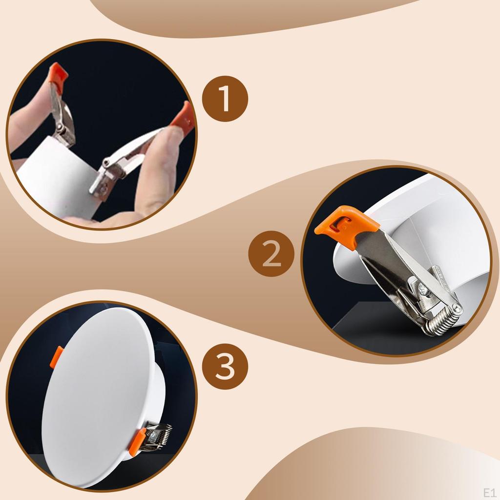 Потолочная накладка для закрытия отверстия Настенная Легкая Простая установка Круглая Декоративная крышка Доступ