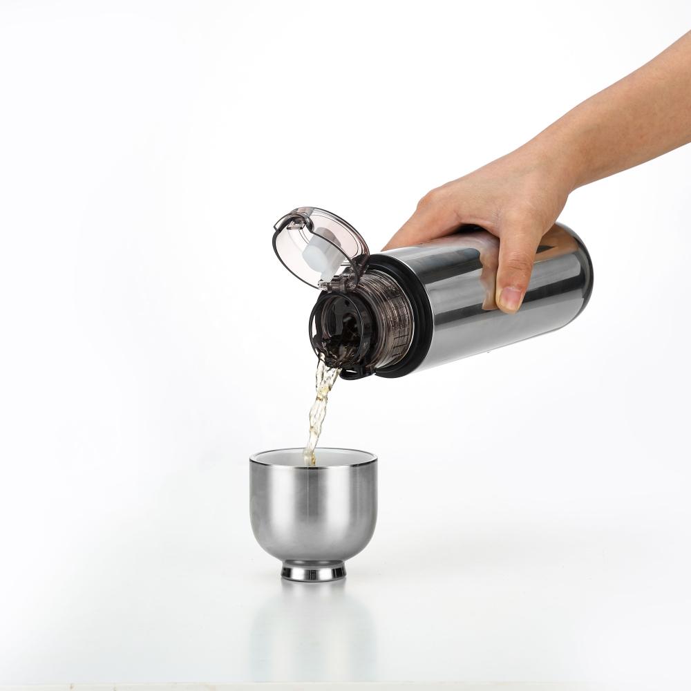 400 мл Портативная бутылка для тушения чая и воды Вакуумная кружка с сумкой дорожная бутылка для воды термос для путешествий