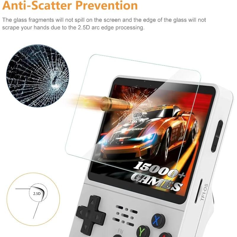 Hard EVA Shell Carrying Case Custom Fit R35S R36S Handheld Game Console Shockproof Protective  Cover  Organizer  Pouch
