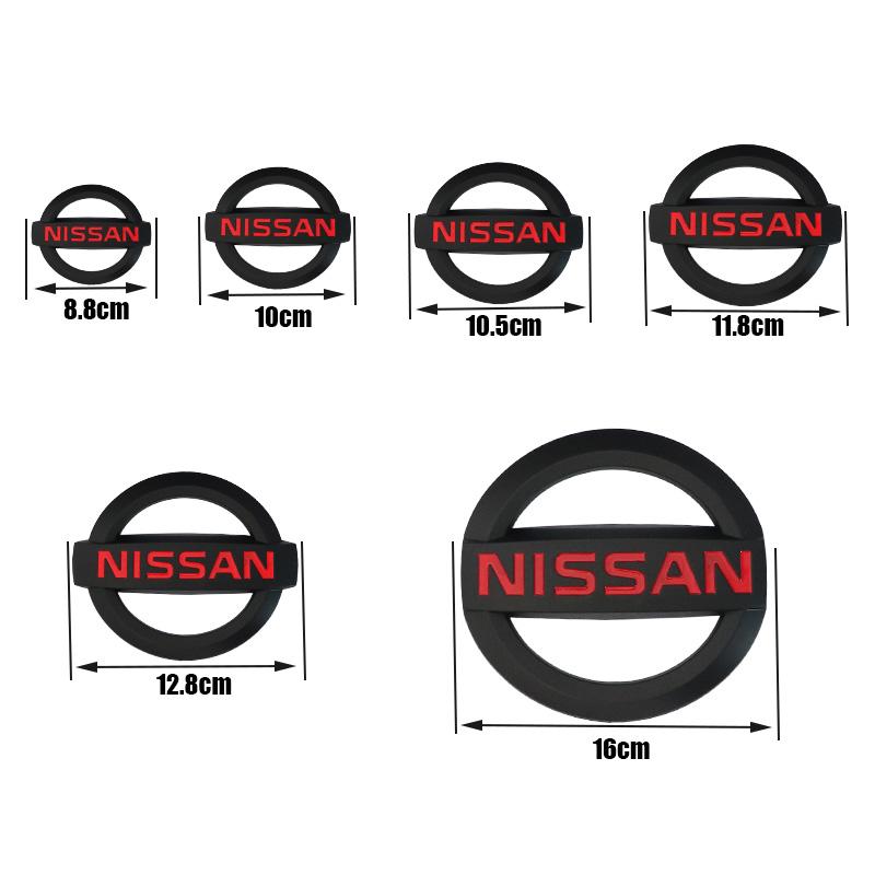 1 шт. 3D Nissan ABS 5см 8.8см 10см 10.5см 11.8см 12.8см 16см Автомобиль Передний Задний логотип Передняя решетка Багажник автомобиля Эмблема наклейка Аксессуары
