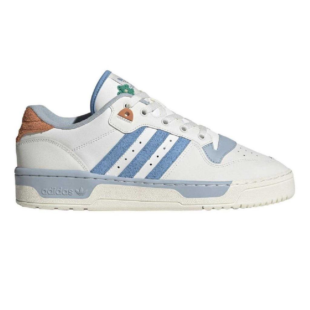 Adidas Mens Rivalry Leather Trainers