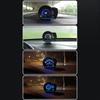 Автомобильный HUD-дисплей, OBD2 + GPS, интеллектуальный датчик, спидометр высокого разрешения, диагностический инструмент для автомобиля