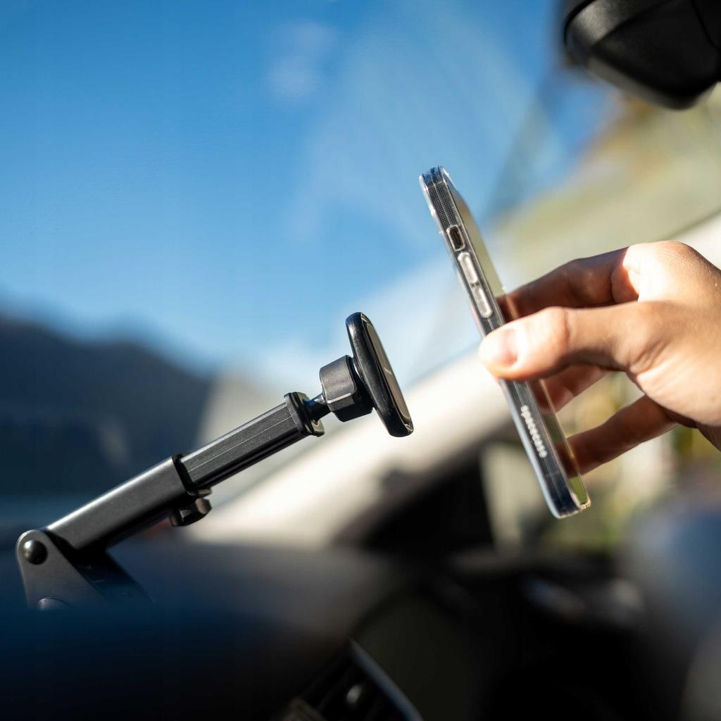 Sc Car Holder Sc10 Dash/Windshield Magnetic Black