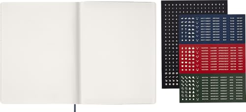 Moleskine 2025 Planner, July Start, 12-Month Spiral Academic Diary, Large Size (13cm W X 21cm H), Kiwi, DHSPK5212AMWH3Y26