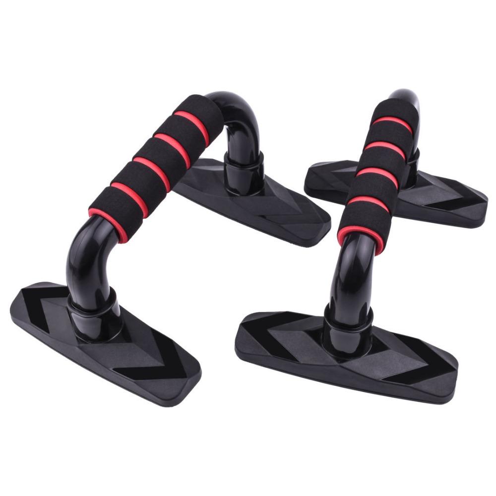 2Pcs Foam Handles Push Up Stands Adjustable Chest Fitness Equipment Push Up Bar  Home Gym