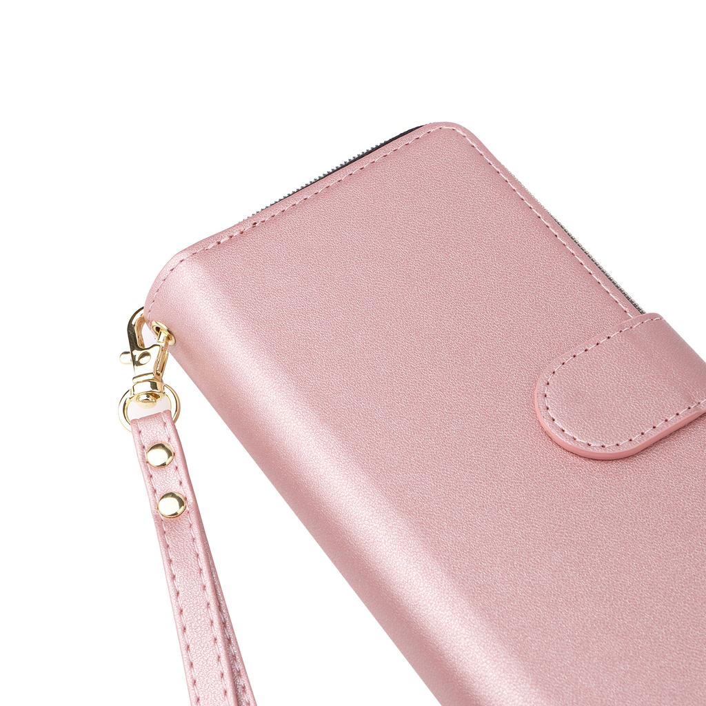 R20 For Samsung Galaxy S23 Leather Case Zipper Wallet Folio Flip Phone Cover