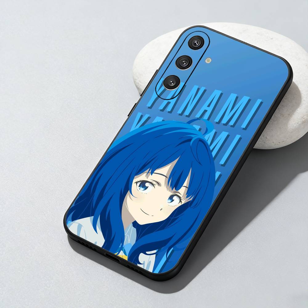 Y-Yanami A-Anna Чехол для телефона для Samsung Galaxy A73, A72, A71, A70, A52, A51 Другие Мягкий Черный Чехол