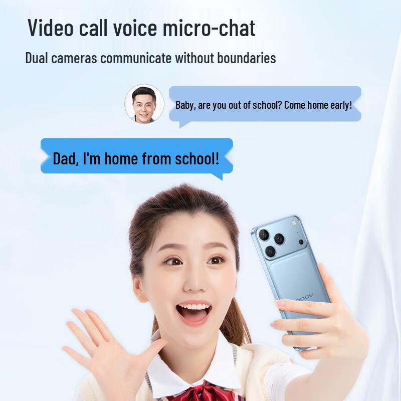 DOOV E9 Pro 4G Feature Phone for Students & Seniors (CN version)