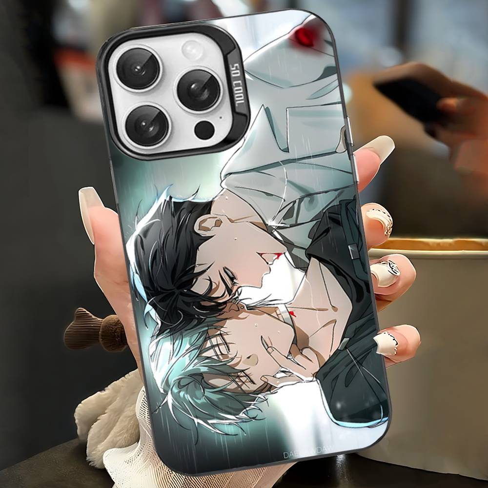 Мультяшный инопланетянин Сцена Иван Тилл Чехол для телефона Для IPhone 17 16 15 14 11 12 13 Pro Max Pro Plus Цветной Серебряный Чехол