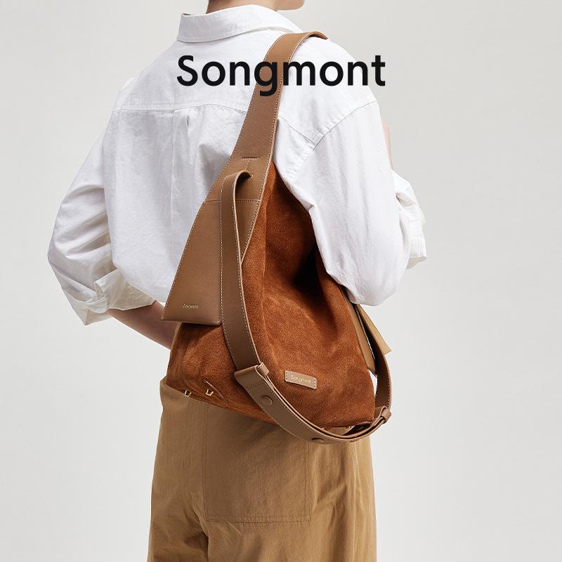Сумка-ведро Songmont Suede с ушками — рекомендовано Dong Jie, Tote & Crossbody