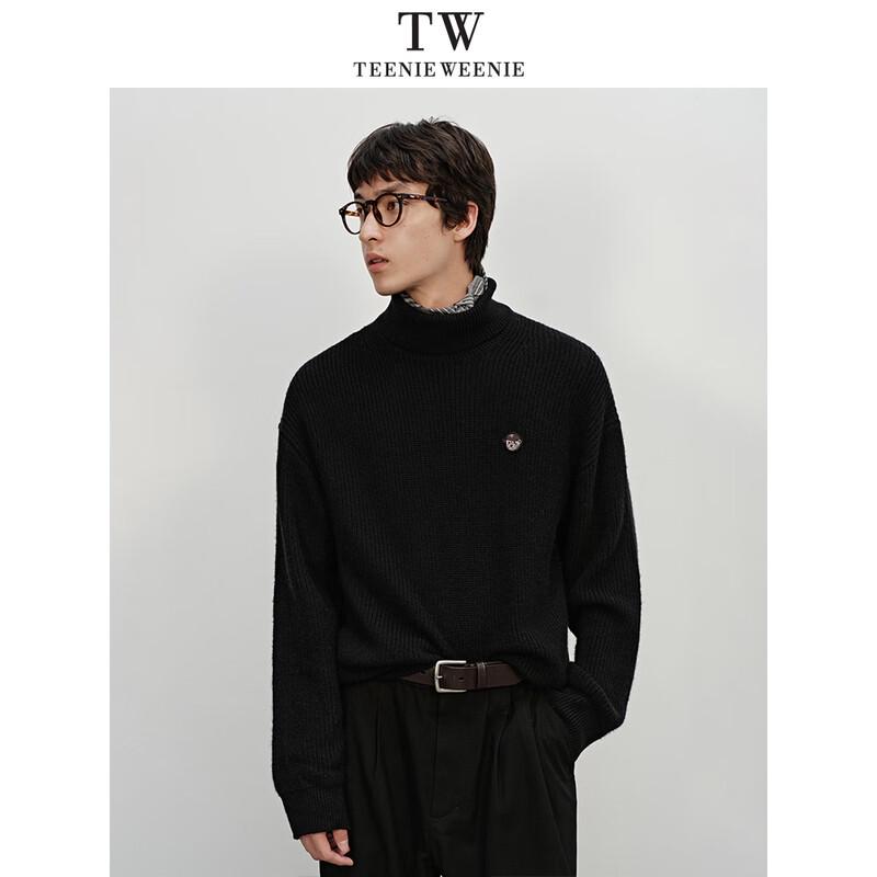 Teenie Weenie Men's Bear Logo Drop-Shoulder Sweater