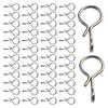 Premium Fly Fishing Snap Quick Change Connect for Flies Hook Lures Set of 50pcs