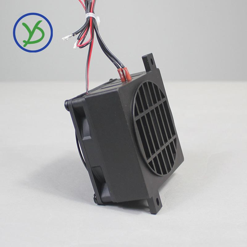 24V 100W DC Fan Thermostatic Egg Incubator Heater PTC Fan Heater Heating Element Electric Heater 106*80mm